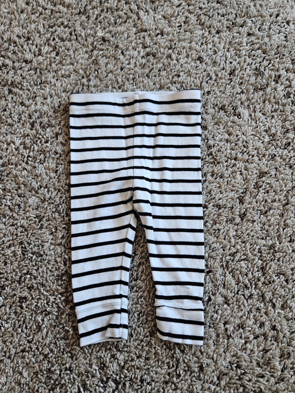 cloud island Black & White Striped Leggings